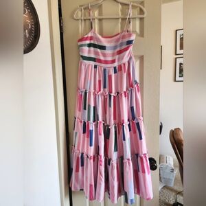 COLORFUL MIDI DRESS size Md